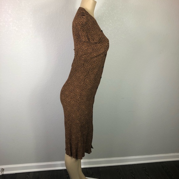 Vintage Jones New York Animal Print Dress - Picture 6 of 12